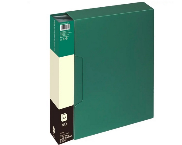 Teczka ofert. A4/80k. Eagle 9008A Grand 120-1827 zielony